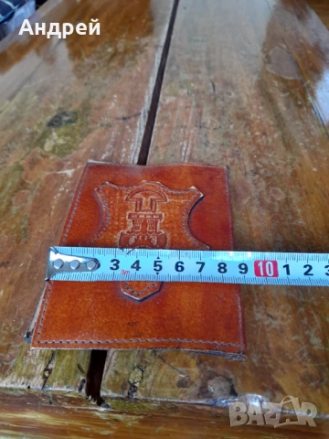 Стар Кожен калъф #10, снимка 6 - Други ценни предмети - 50820200