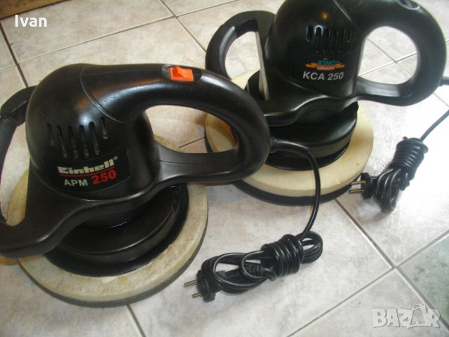 150 Вата-ф240мм-Полир Пастираща Машина-немска-Отлична-Einhell-King Craft KCA250, снимка 3 - Полирмашини - 33236868