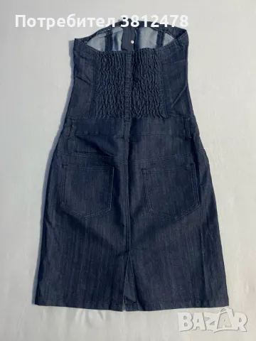 VILA Дамски дънков сукман , снимка 2 - Сукмани - 48656462