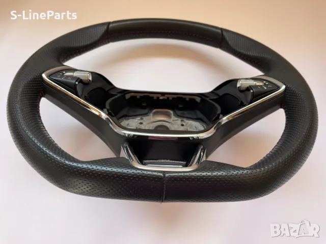 Оригинален с перфорирана кожа Мулти волан Skoda Monte Carlo Skoda Шкода Monte Carlo Монте Карло , снимка 4 - Части - 49463585