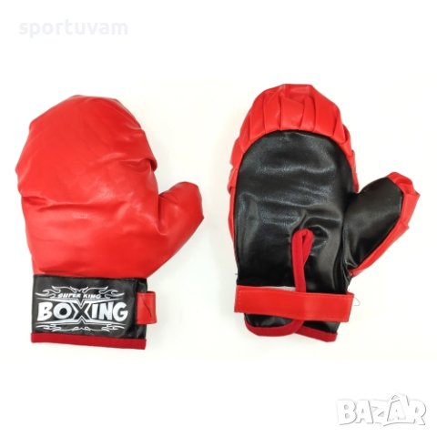 Детски боксов чувал и детски боксови ръкавици, червени, снимка 2 - Други - 43215011