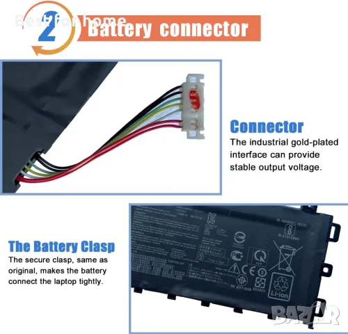 Батерия C21N18181 за Asus VivoBook 15, снимка 3 - Батерии за лаптопи - 48711434