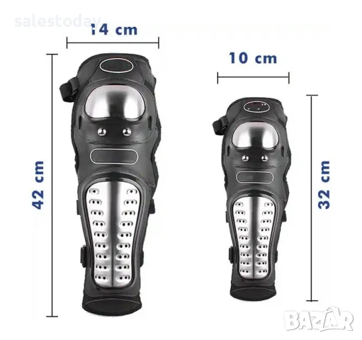 Наколенки и налакътници за мото спорт, Комплект наколенки, снимка 4 - Аксесоари и консумативи - 45414344