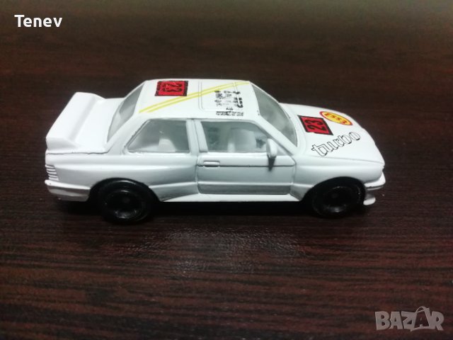BMW E30 M3 Turbo Coupe Vintage Welly количка БМВ Е30 М3 купе , снимка 2 - Колекции - 43823977