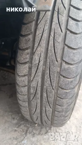 Железни джанти 5х100 с гуми за фоксваген, снимка 3 - Гуми и джанти - 47704051