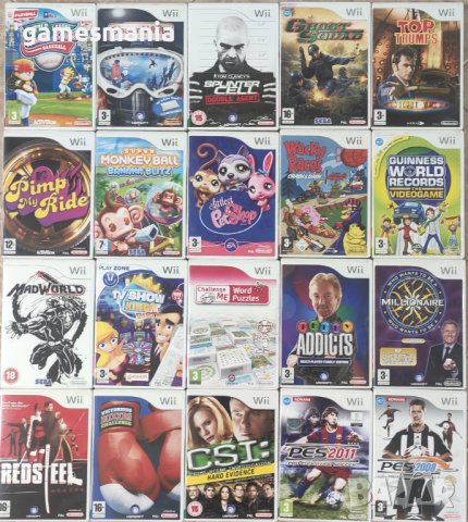 [NINTENDO Wii] 150 игри - Mario/ Crash/ Lego/ Spiderman/ Marvel/ Fifa/ Dirt, снимка 5 - Игри за Nintendo - 43230771