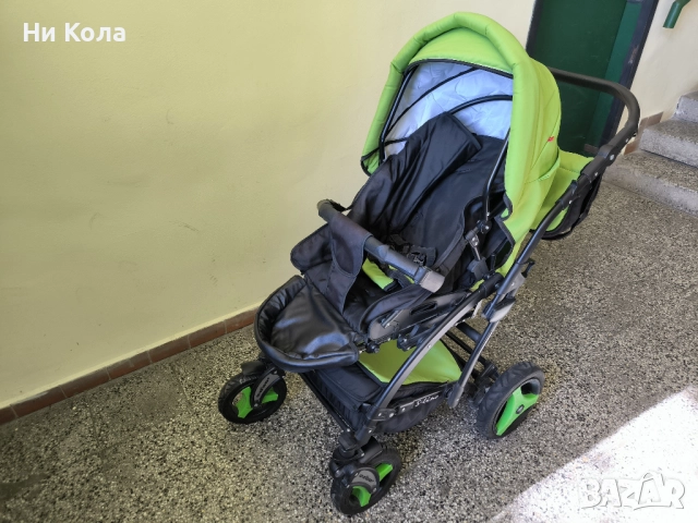 Бебешка комбинирана количка Adbor S-Line 3 в 1, снимка 11 - Детски колички - 52480013