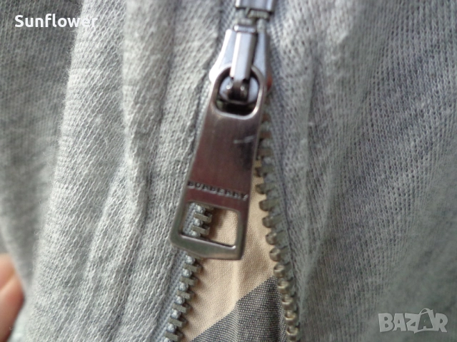 Оригинална блуза Burberry със страничен цип, размер L  , снимка 4 - Блузи с дълъг ръкав и пуловери - 51720646