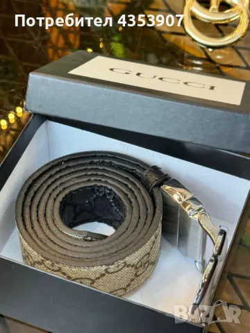 Gucci дамски колан естествена кожа, снимка 5 - Колани - 48736098