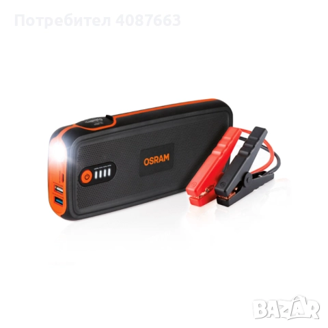 Джъмп Стартер, OSRAM BATTERYstart 400, OBSL400, 12V, 16800 mAH, снимка 7 - Аксесоари и консумативи - 52889608
