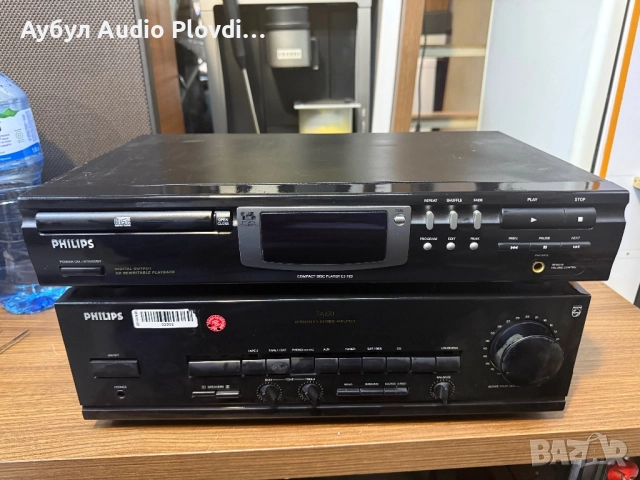 Philips FA670 Стерео усилвател CD player Philips CD 723, снимка 3 - Ресийвъри, усилватели, смесителни пултове - 52471691
