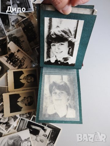 90 бр. Лот стари черно-бели снимки + албум, снимка 5 - Колекции - 40437772
