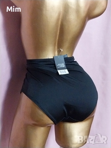 XL Черна бикина с висока талия , снимка 5 - Бельо - 52909422