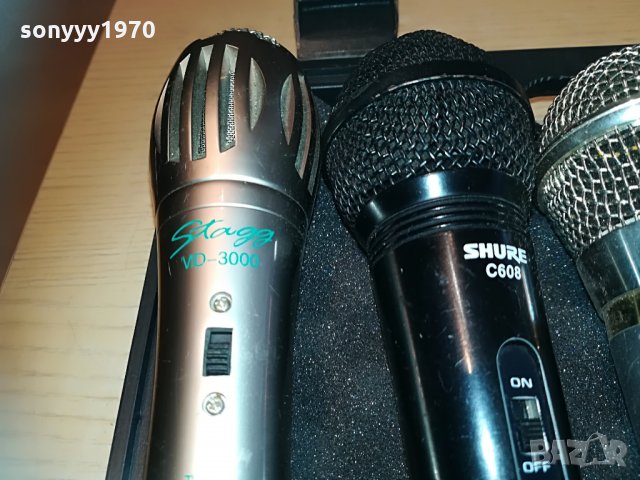 shure/stagg/yamaha/philips/behringer/vivanco 0406211918, снимка 13 - Микрофони - 33107603
