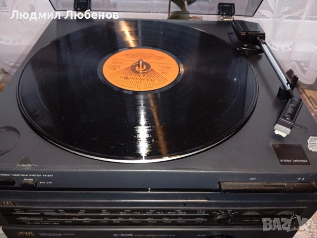 уредба с грамофон Aiwa X-505, снимка 3 - Аудиосистеми - 52095278