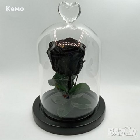 Вечна истинска роза в стъкленица, снимка 13 - Романтични подаръци - 31557958