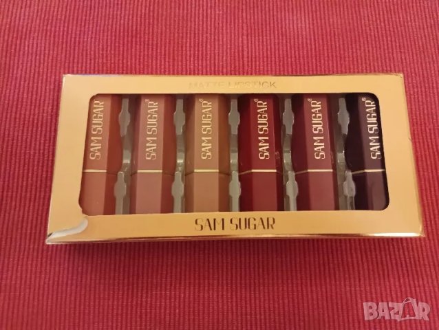 Комплект перлени червила 6 броя. , снимка 3 - Козметика за лице - 48877272