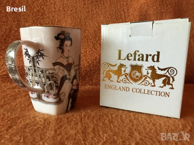 Оригинална Порцеланова Чаша Китайска Порцеланова Чаша Lefard England collection, снимка 3 - Чаши - 52159096