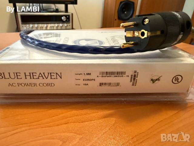 NORDOST Blue Heaven 1.5m Power cable, снимка 5 - Други - 53468340