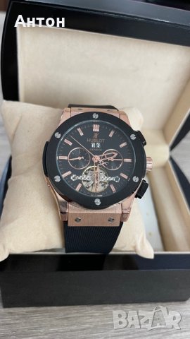 Продавам Hublot Модел Classic Gold & Black, снимка 3 - Мъжки - 34807273