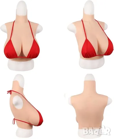 Силиконов бюст, гърди, цици, за жени, мъже, шимейл, транссексуални, косплей, кросдресъри, снимка 6 - Бельо - 49046279