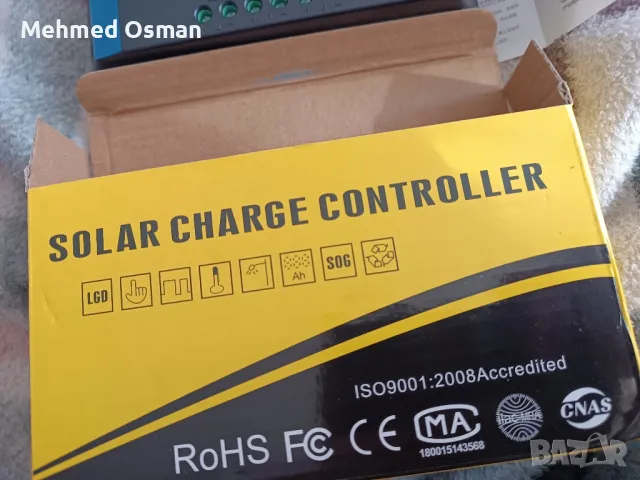 соларен контролен 12/24v 100a, снимка 3 - Друга електроника - 48796654