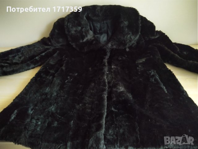 Дамско палто -еко косъм, снимка 1 - Палта, манта - 43328517