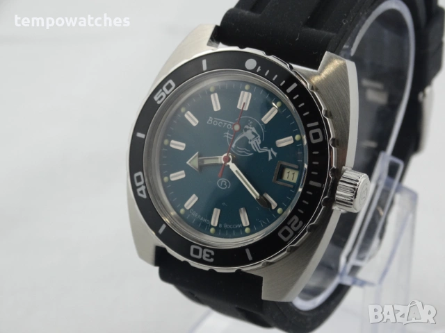 ВОСТОК АМФИБИЯ АВТОМАТИЧЕН-"SCUBA DUDE" ref: 170059, снимка 6 - Мъжки - 42693383