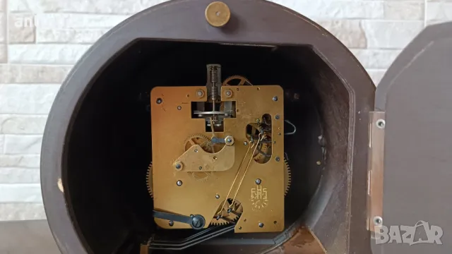 Стар каминен часовник - Dugena - Germany - Антика - 1970" - №2, снимка 8 - Антикварни и старинни предмети - 49373415