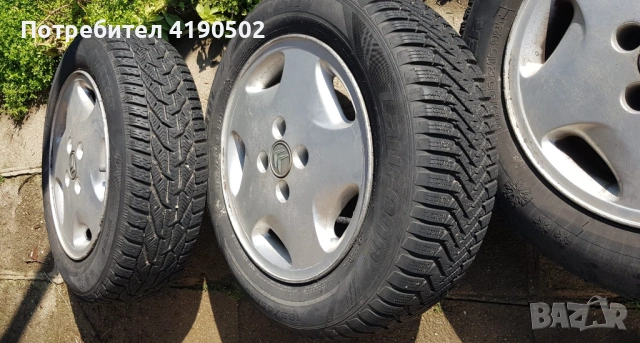 Гуми с джанти 185/65/15 - 4х108, снимка 4 - Гуми и джанти - 53495963