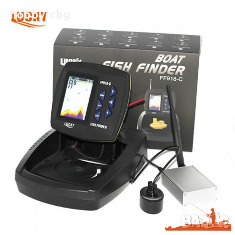 Цветен сонар за риболов с усилвател,обхват 500м,българско меню,2024 модел, снимка 5 - Въдици - 16306904