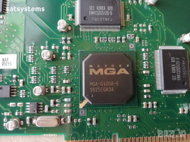 Видео карта Matrox MGI G100A/4/HP 4MB AGP, снимка 6 - Видеокарти - 33127577