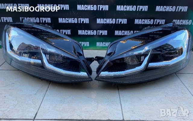 Фарове Full Led фар за Фолксваген Голф 7 фейс Vw Golf 7 facelift, снимка 2 - Части - 43551420