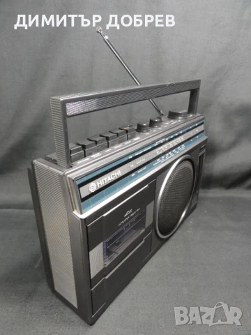 СТАР РЕТРО ТРАНЗИСТОР РАДИО КАСЕТОФОН HITACHI TRK-5381E, снимка 3 - Радиокасетофони, транзистори - 50728587