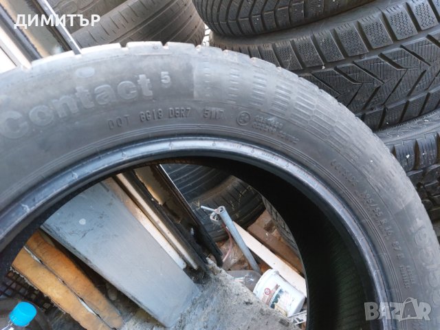 4бр.летни CONTINENTAL 195/55/16 87H DOT 5117, снимка 7 - Гуми и джанти - 40302902