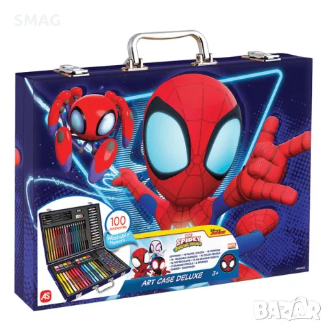 Комплект за рисуване Спайдермен на Marvel Spidey със 100 аксесоара S_1251813