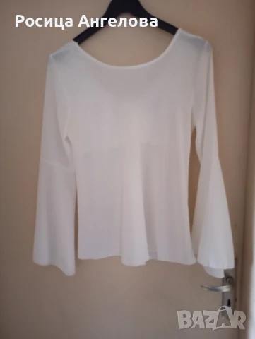 Нова Vincent Croce спортно елегантна дамска италианска блуза , снимка 2 - Блузи с дълъг ръкав и пуловери - 51290488