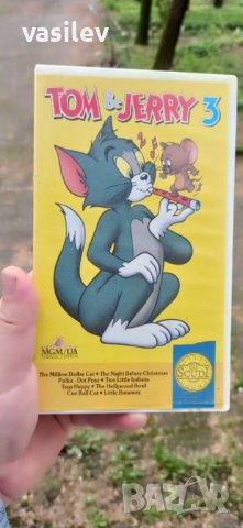 Tom and Jerry 3 видео касета , снимка 1 - Анимации - 40216092