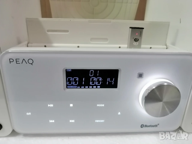 Аудиосистема PEAQ PMS200BT, снимка 4 - Аудиосистеми - 53530234