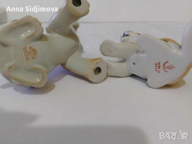 Руски порцеланови фигурки ЛФЗ , снимка 2 - Фигурки - 51697118