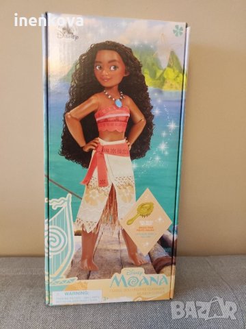 Оригинална кукла Смелата Ваяна (Моана) Дисни Стор Disney Store, снимка 5 - Кукли - 21854964