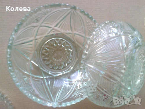 Стъклени съдове, снимка 3 - Чаши - 52297124
