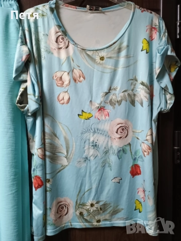 светло син комплект , снимка 2 - Костюми - 52503823