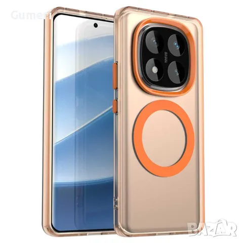 Xiaomi Redmi Note 14 Pro 4G  Противоударен Хибриден Гръб - Мат, снимка 2 - Калъфи, кейсове - 49751851