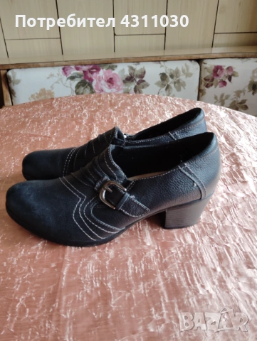 Дамски обувки от естествена кожа 40 номер, снимка 3 - Дамски ежедневни обувки - 53412262