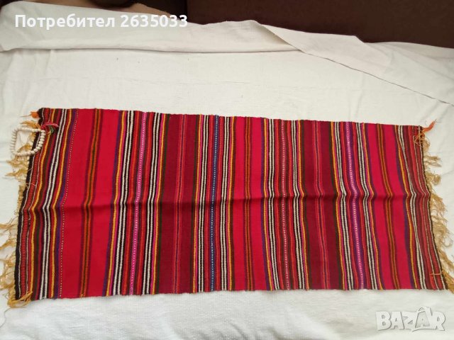 МОЛИТВЕНО КИЛИМЧЕ, снимка 2 - Антикварни и старинни предмети - 43942705