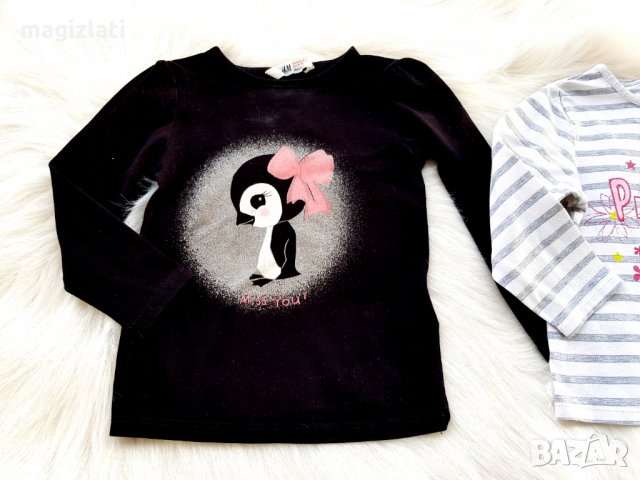 Блузи за момиче 18-24месеца, снимка 6 - Бебешки блузки - 28274687
