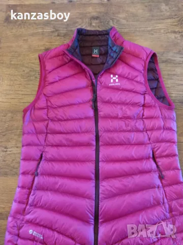 Haglöfs Gilet Essens III Down W - дамски пухен елек S, снимка 2 - Елеци - 48030869