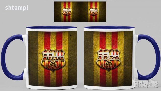 Чаша Барселона Barcelona Керамична, снимка 4 - Фен артикули - 34782994