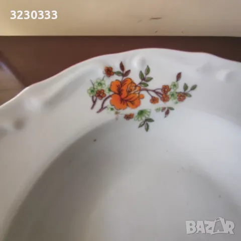 Порцеланови чинии дълбоки барок, снимка 5 - Чинии - 47743282